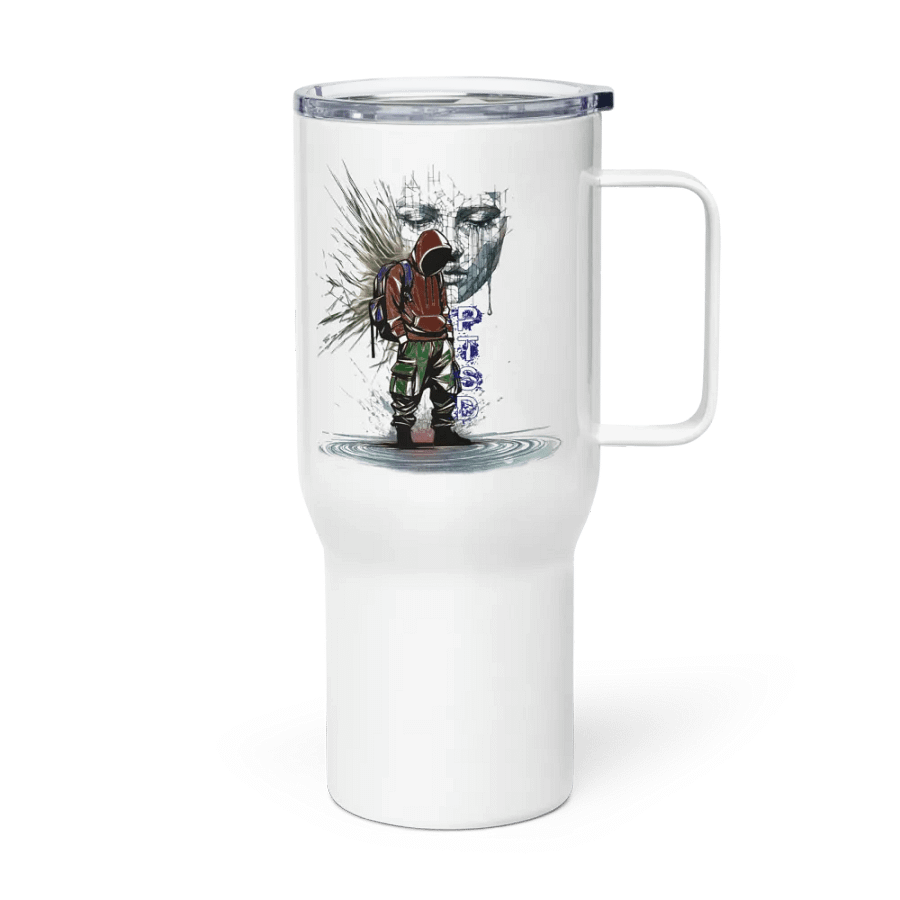 PTSD: Silent Struggle Travel Mug with a Handle product image (4)