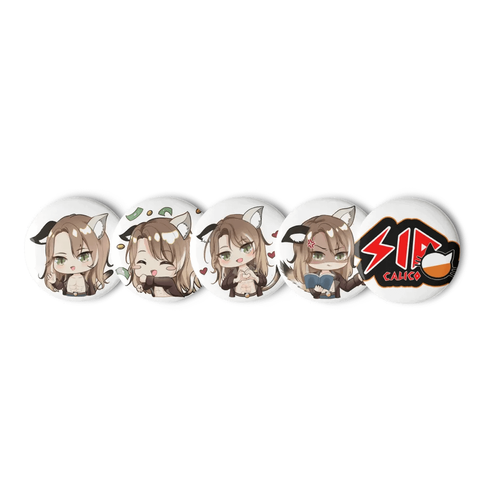 Sid Calico pins product image (9)