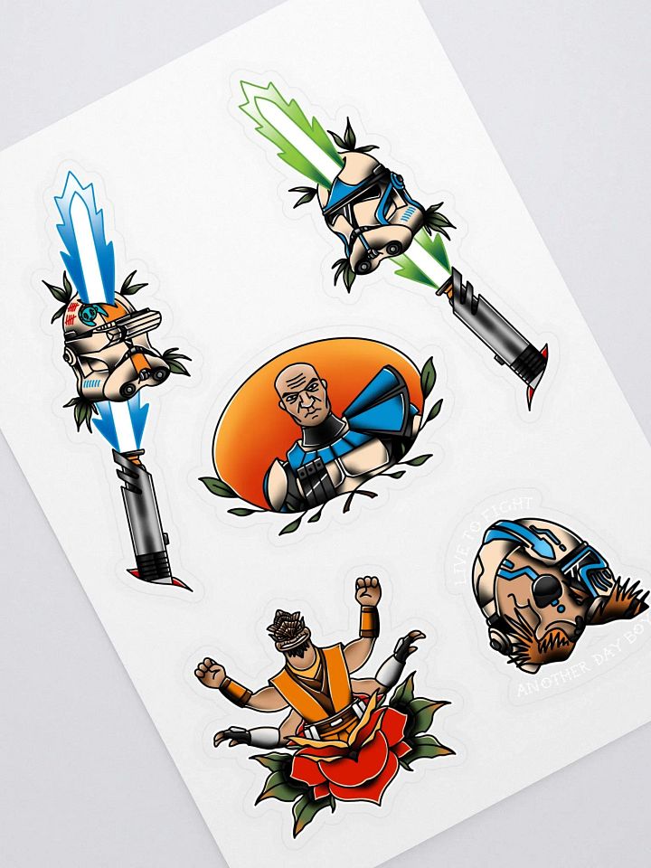 Umbara Flash - Sticker Sheet product image (1)