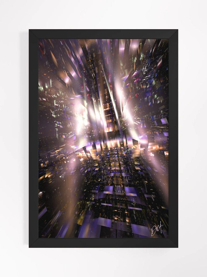 City Nights - Framed Matte Poster product image (1)