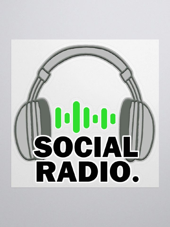 SocialRadio Sticker product image (3)