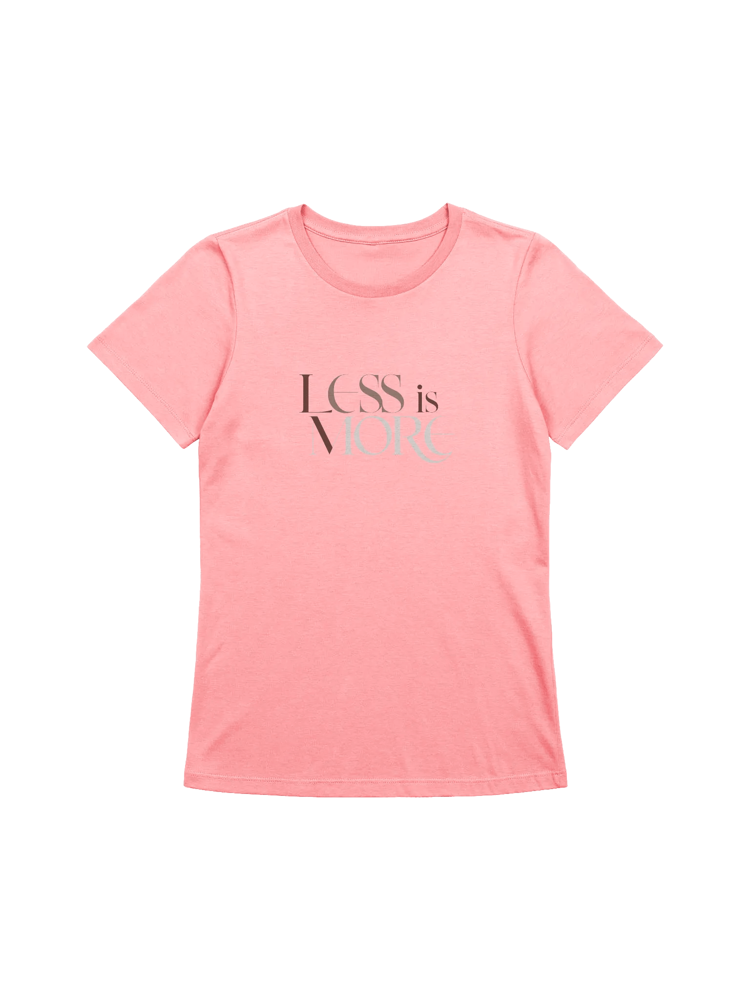 Less Is More Tee, Relaxed Fit Gift, Minimalist Women’s Shirt product image (1)