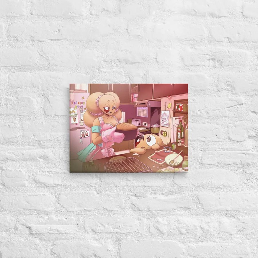 Baking with Boba Canvas Print product image (12)
