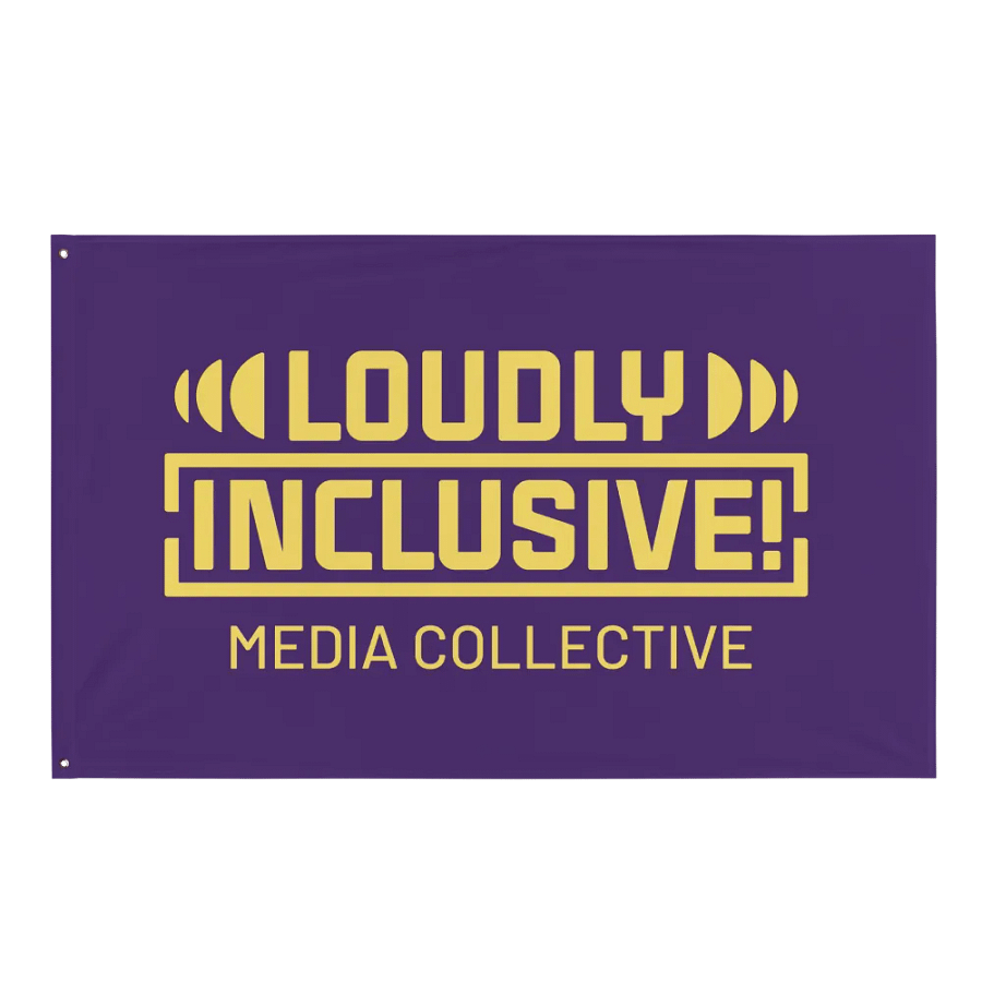 Purple and Yellow Flag product image (1)