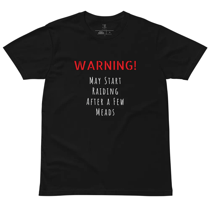 Slogan T-Shirt - Warning product image (2)