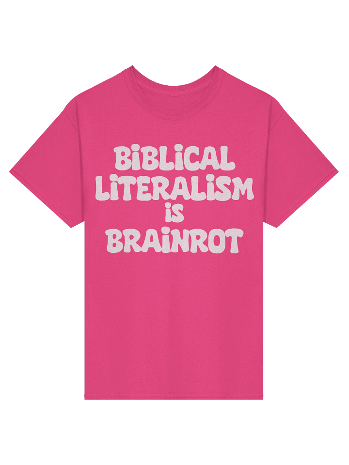 Biblical Literalism is Brainrot - Shirt product image (1)