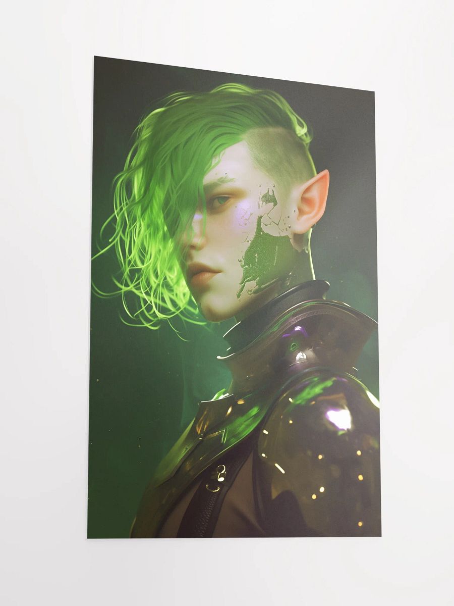 Cyberpunk Aesthetic Matte Poster product image (2)