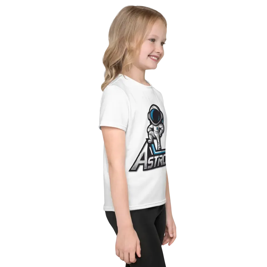 Exclusive Astro Explorer Kids Graphic Tee - White, Sizes 2T-7 product image (4)