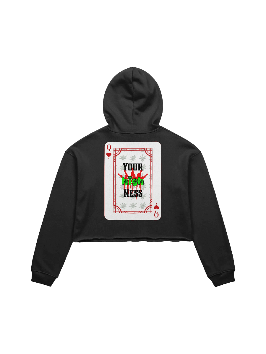 CannaQueen Fleece Crop Hoodie product image (10)