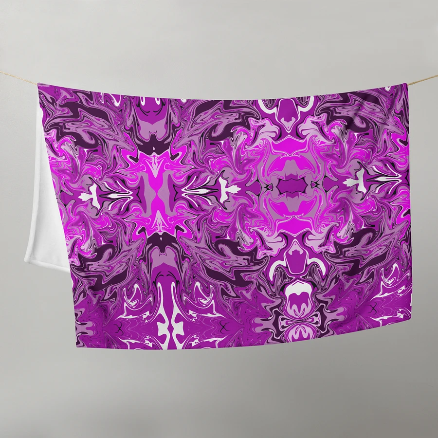 Pink Swirl Blanket product image (9)