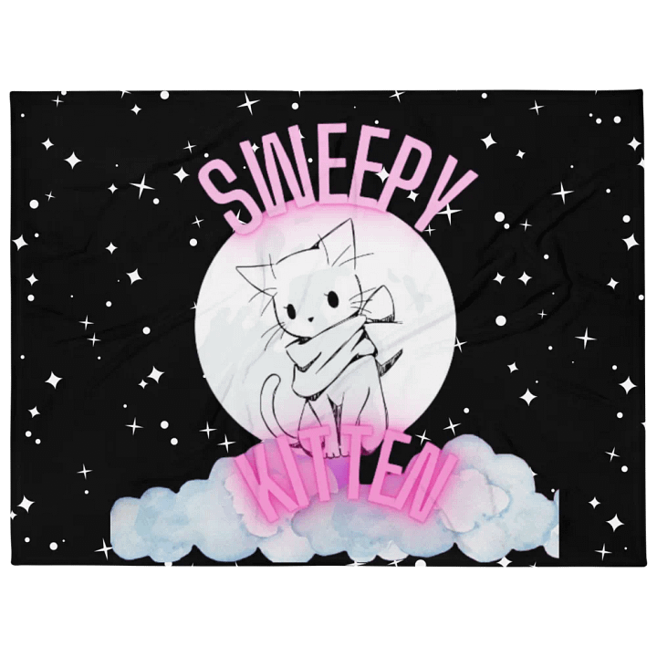 Kitten in the sky- Neko collection (blanket) product image (2)