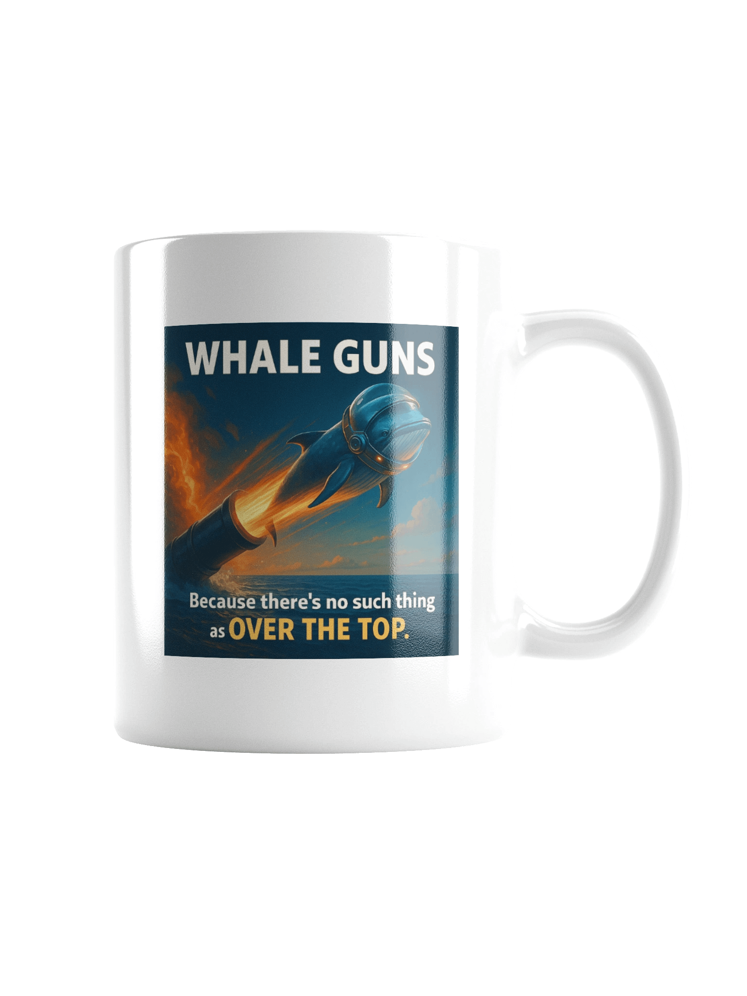 SFIA Whale Guns Mug product image (2)