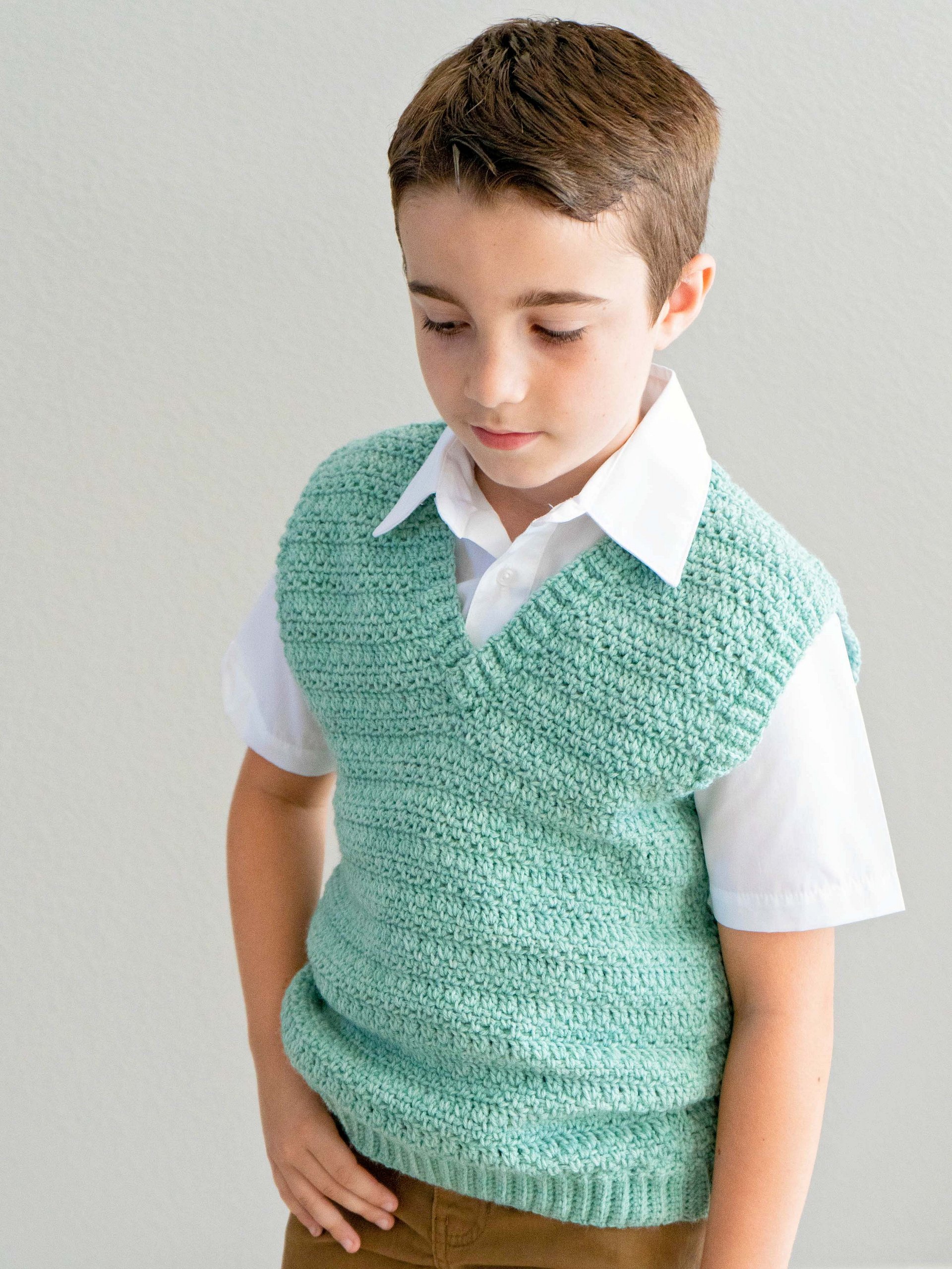 Heatherly Crochet Vest Pattern Tutorial product image (11)