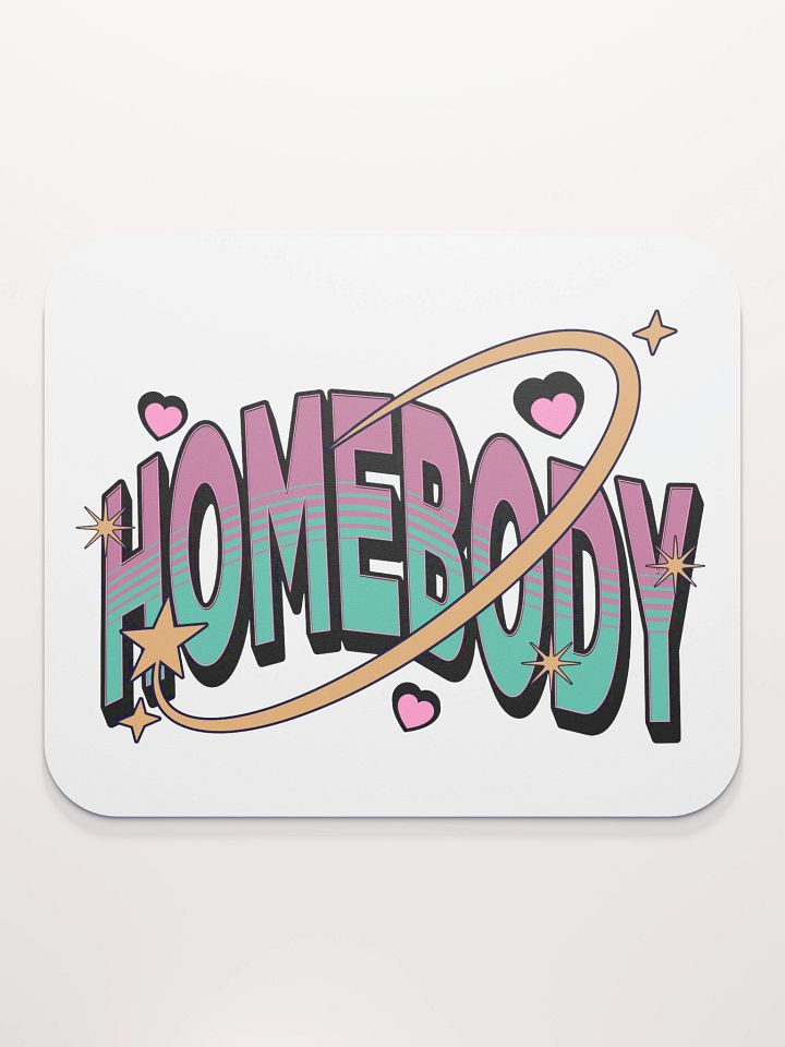Homebody Vibrant Mouse Pad product image (1)