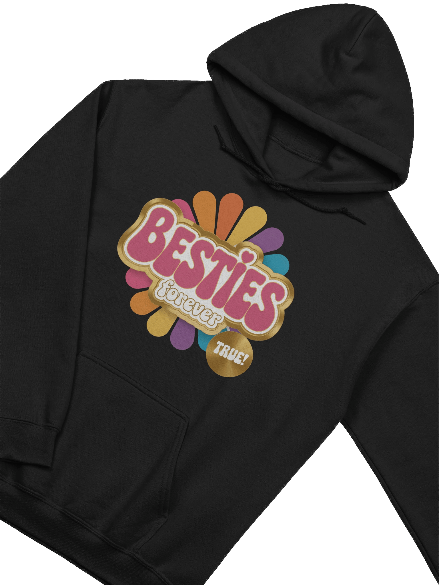Besties Forever Pink Hoodie product image (23)