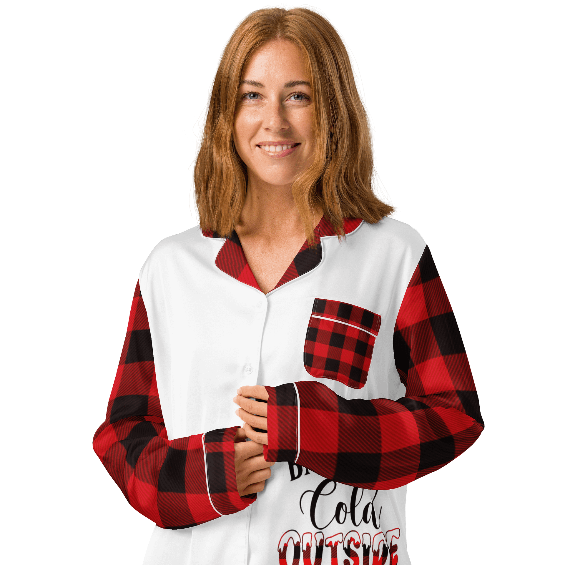 Baby It's Cold Outside Pajama Top product image (3)