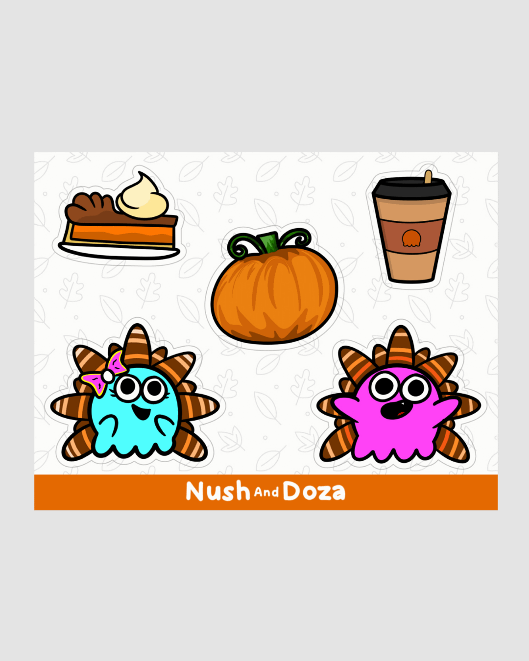 Globby Fall Sticker Sheet product image (1)
