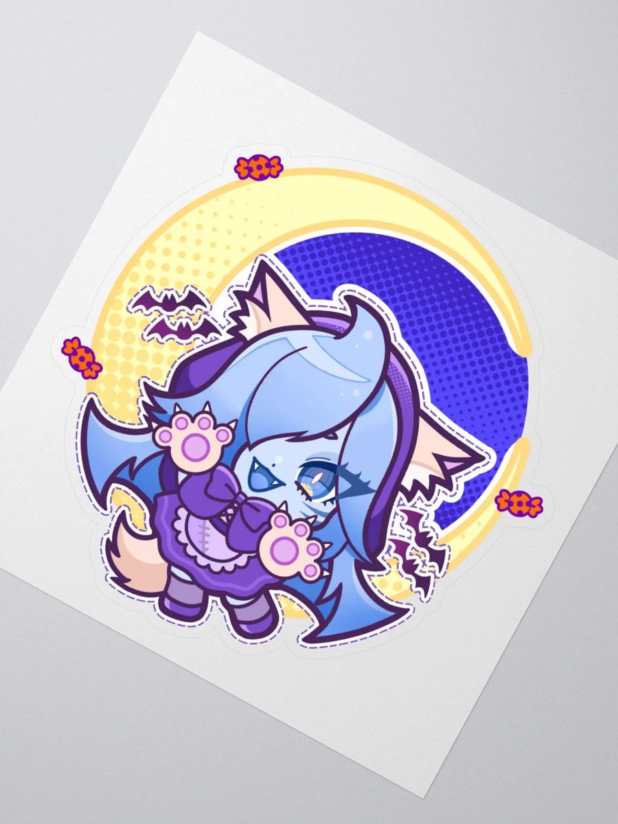Shark Night Halloween Sticker product image (3)