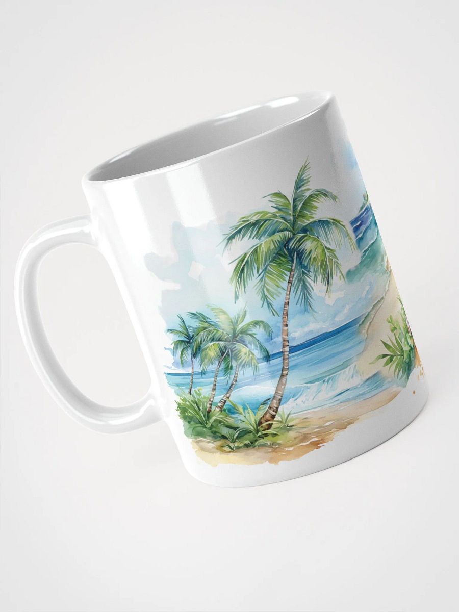 Tropical Bliss White Glossy Mug product image (3)