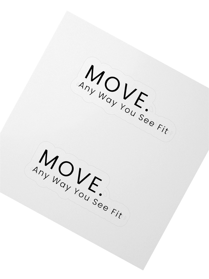 MOVE. Vinyl Stickers product image (6)
