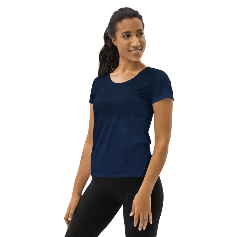 All-Over Print Women's Athletic T-Shirt product image (3)