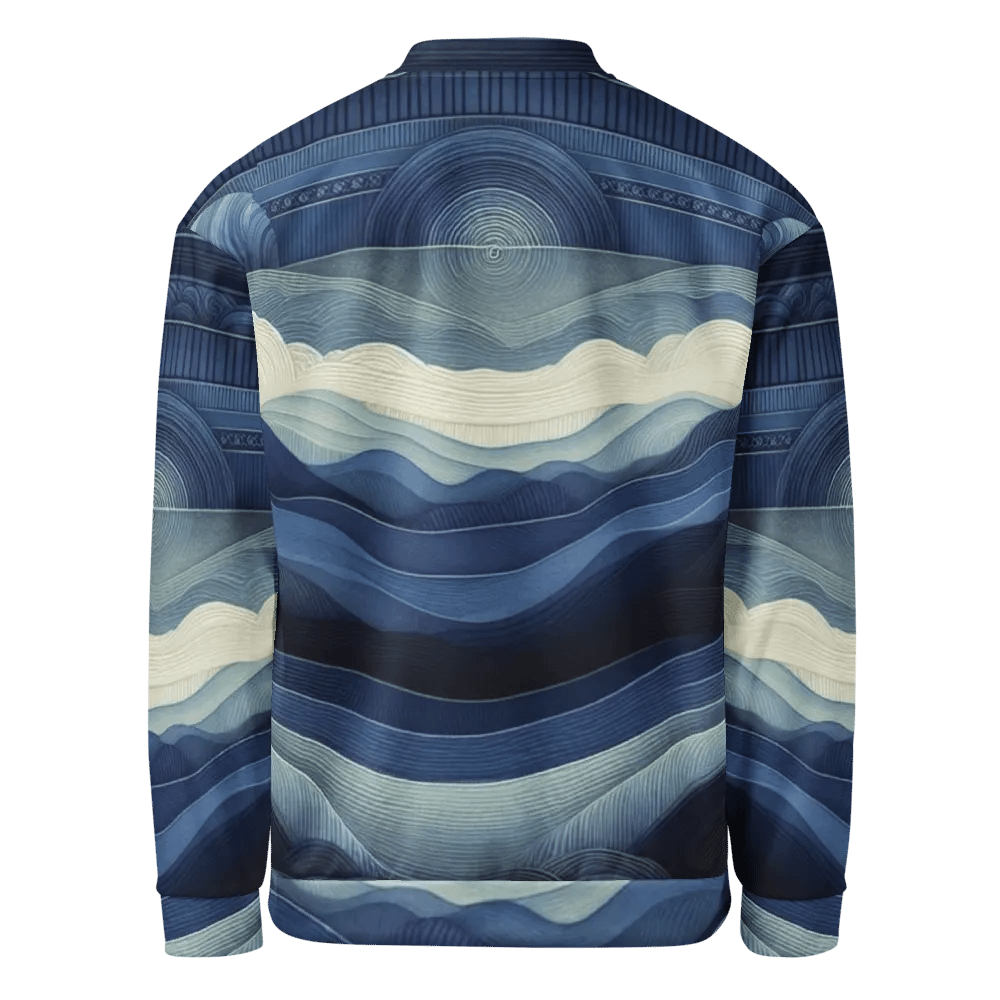 Women's Azure Wave-Print-3 Jacket product image (5)