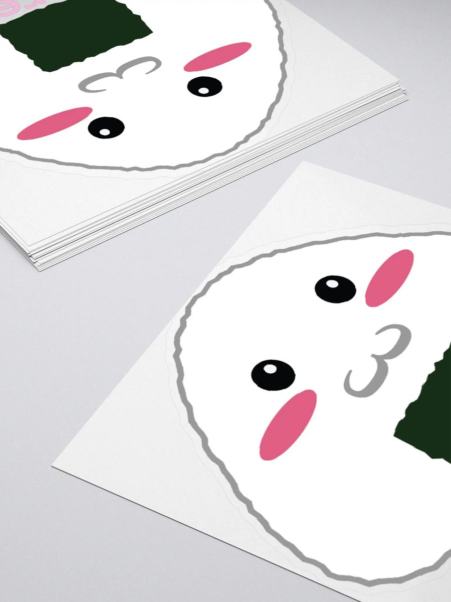 Powered by Onigiri! sticker product image (4)