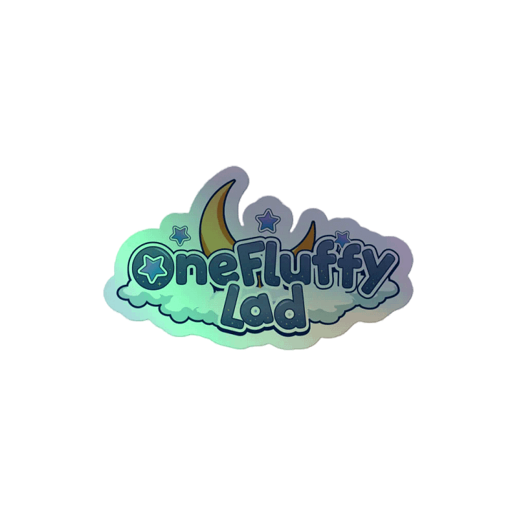 The Logo Giant Holographic Sticker product image (2)