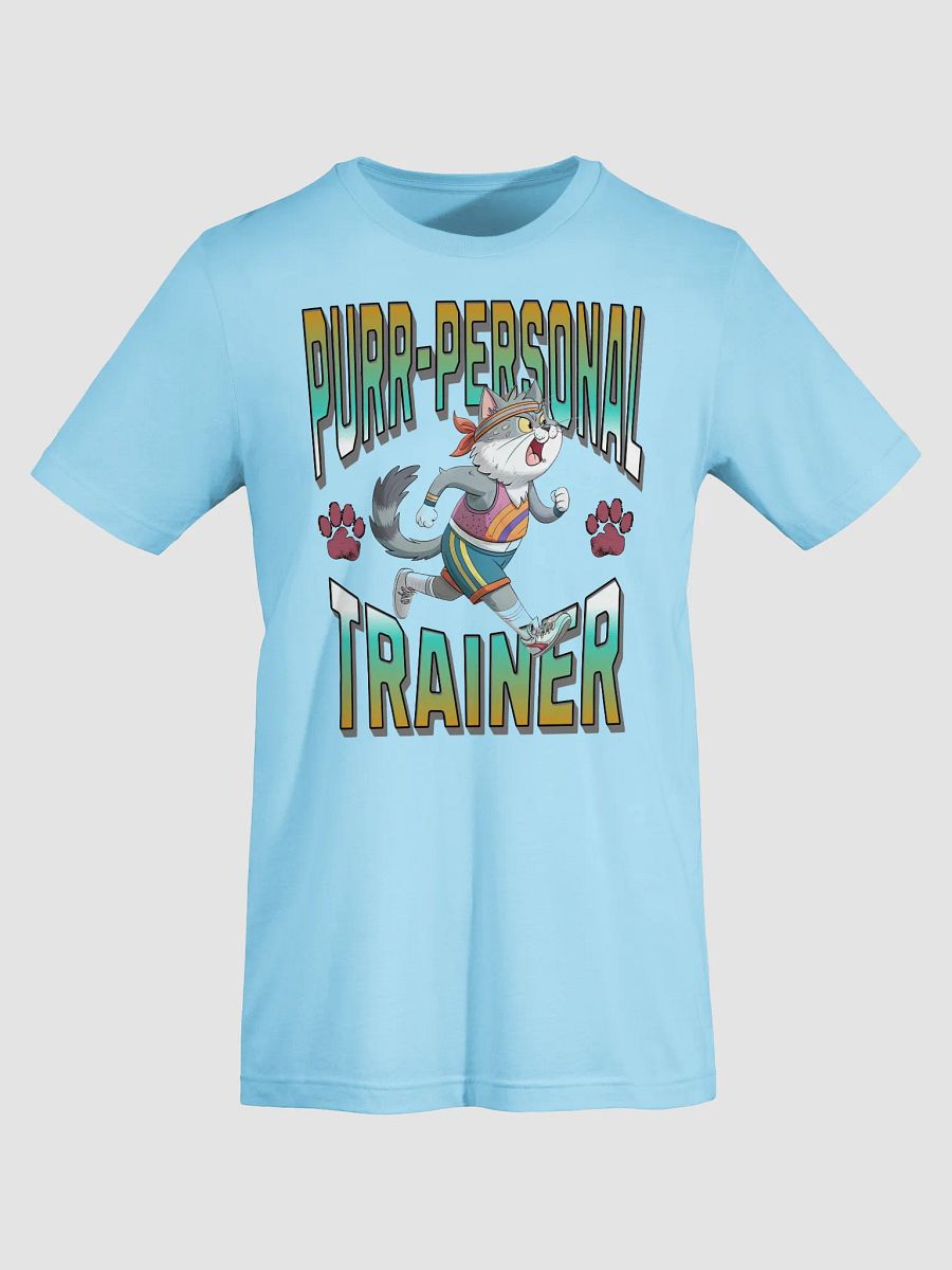 Purr Personal Trainer Cat Workout T-Shirt product image (27)