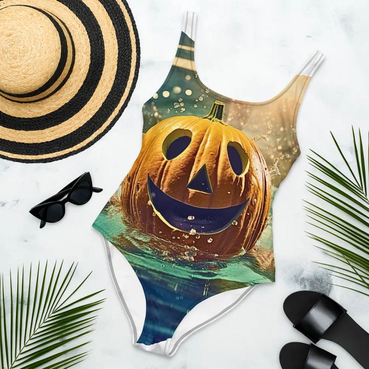 “SPOOKY SWIMZ” One-Piece Swimsuit product image (1)
