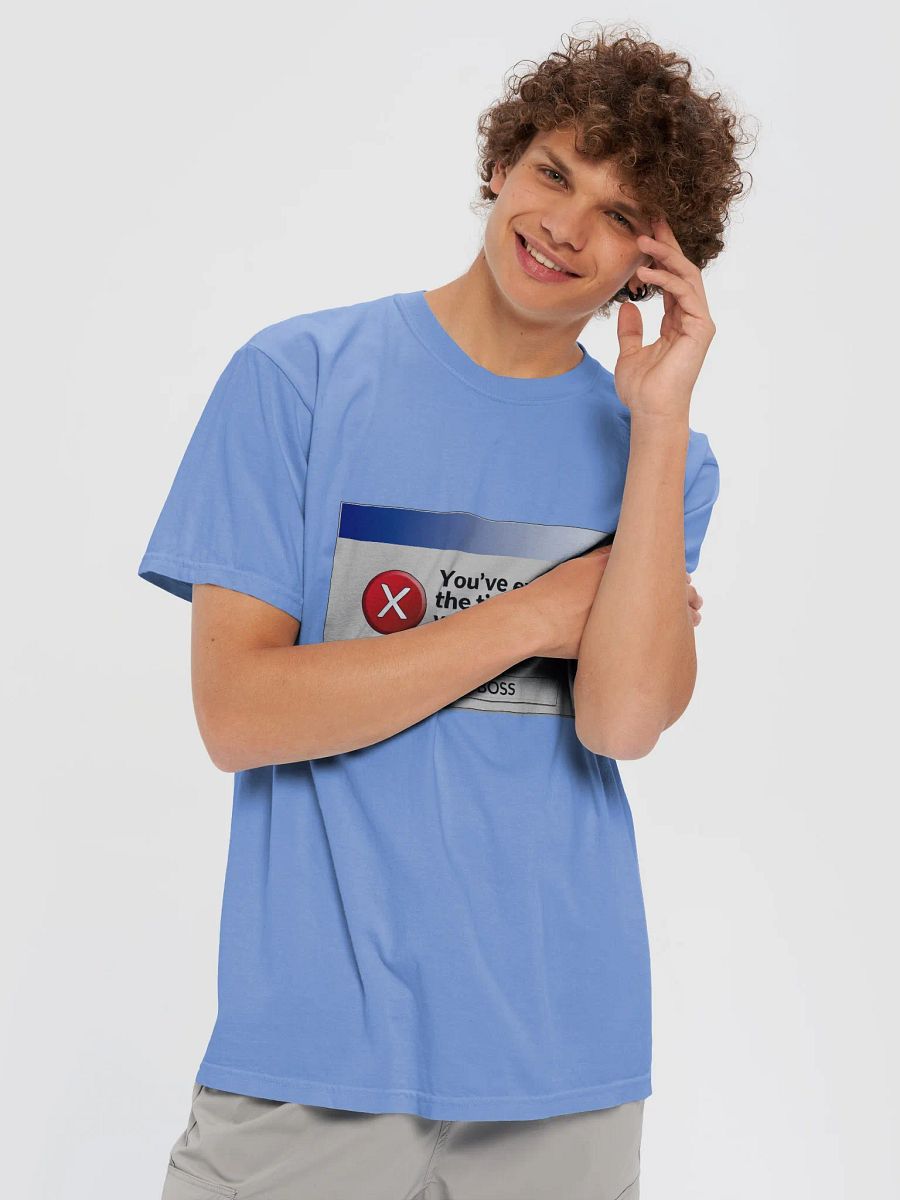 YouTube Time Limit Exceeded Tee product image (44)