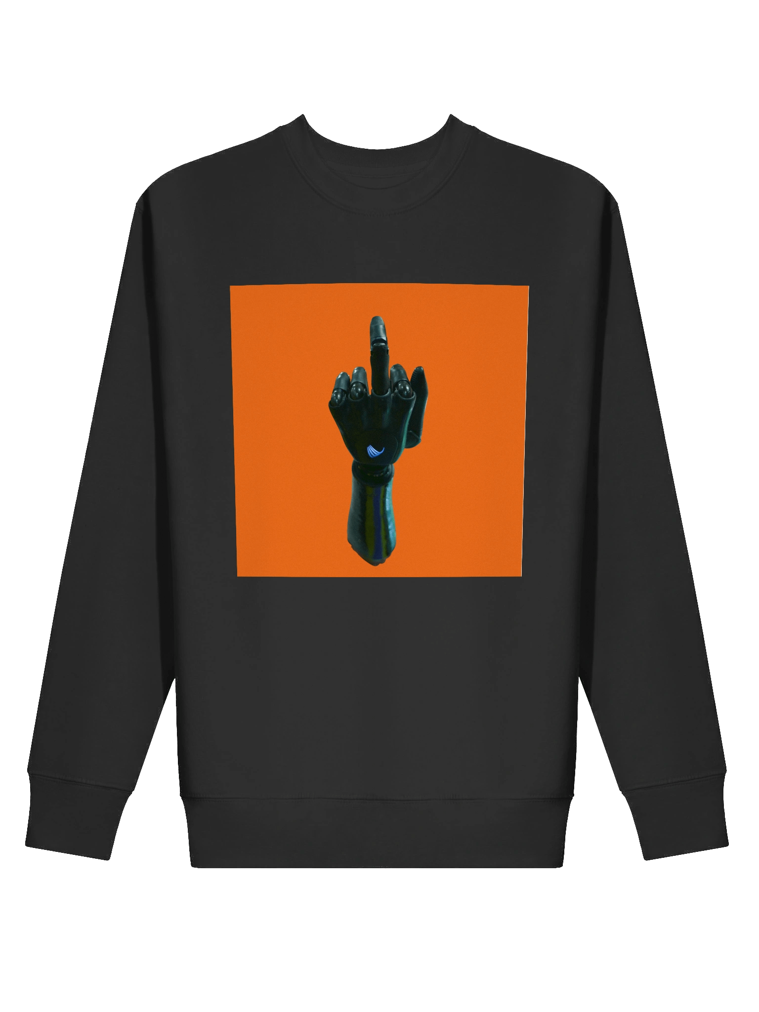 Middle finger premium sweater - black product image (2)