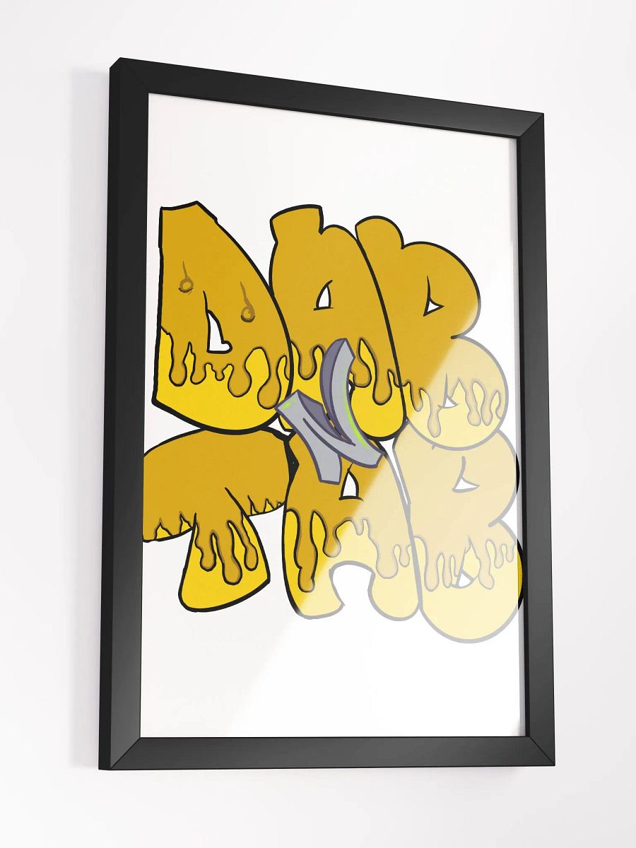 Dab N Tab Framed High-Quality Matte Poster (in) product image (3)