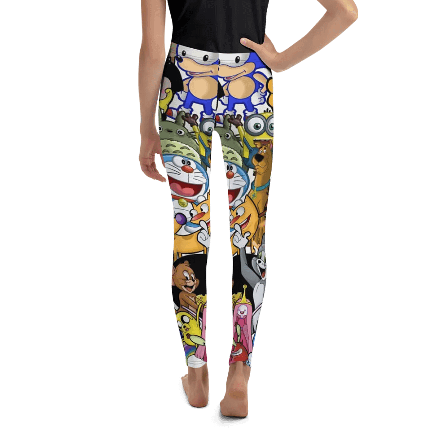 Kids Leggings – Cartoon Characters Print for Fun & Vibrant Style product image (7)