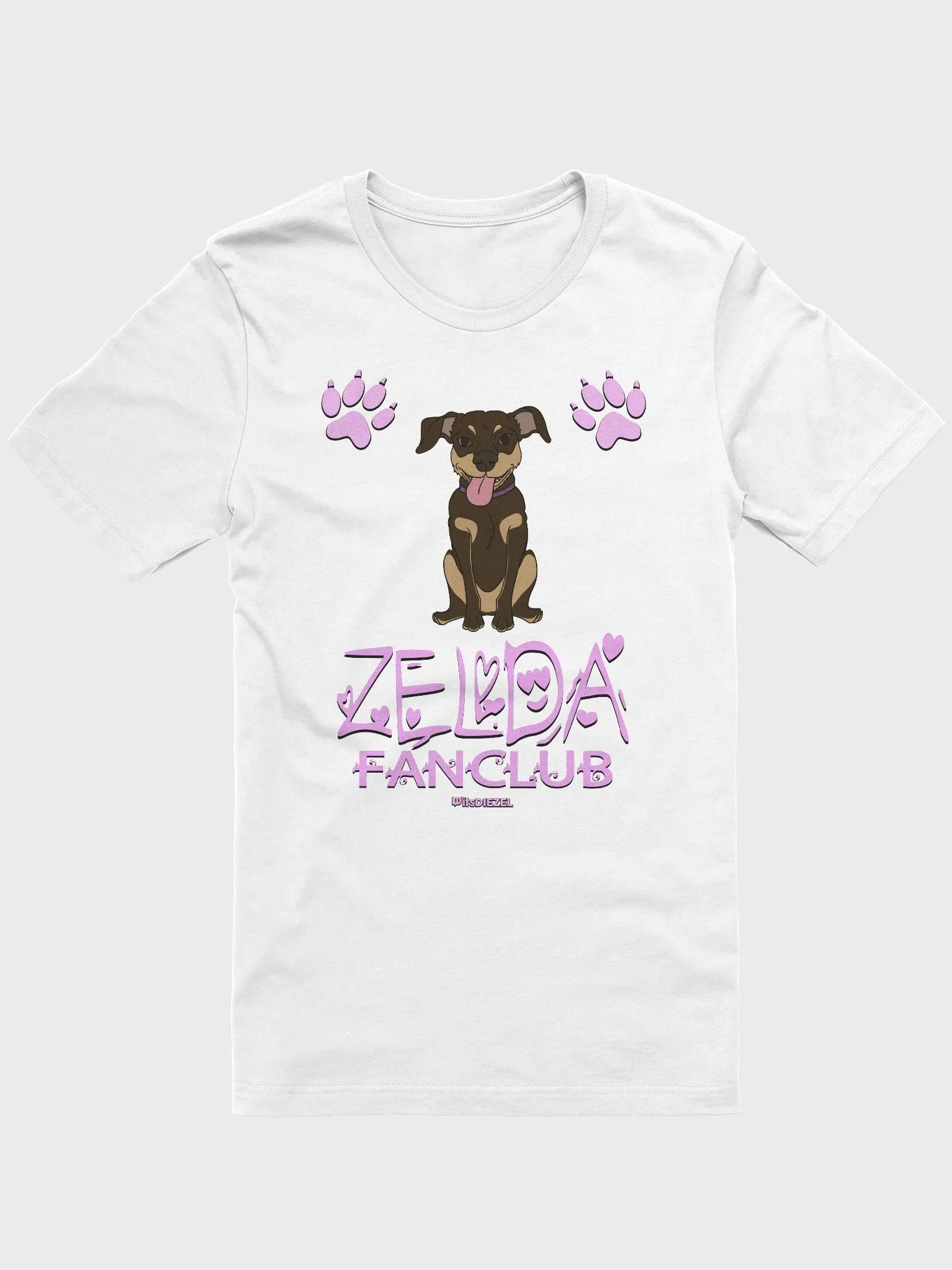 Zelda Fanclub T-Shirt (White) product image (1)