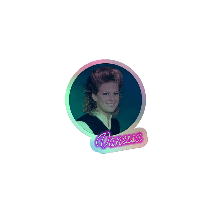 Vanessa Holographic Sticker product image (1)