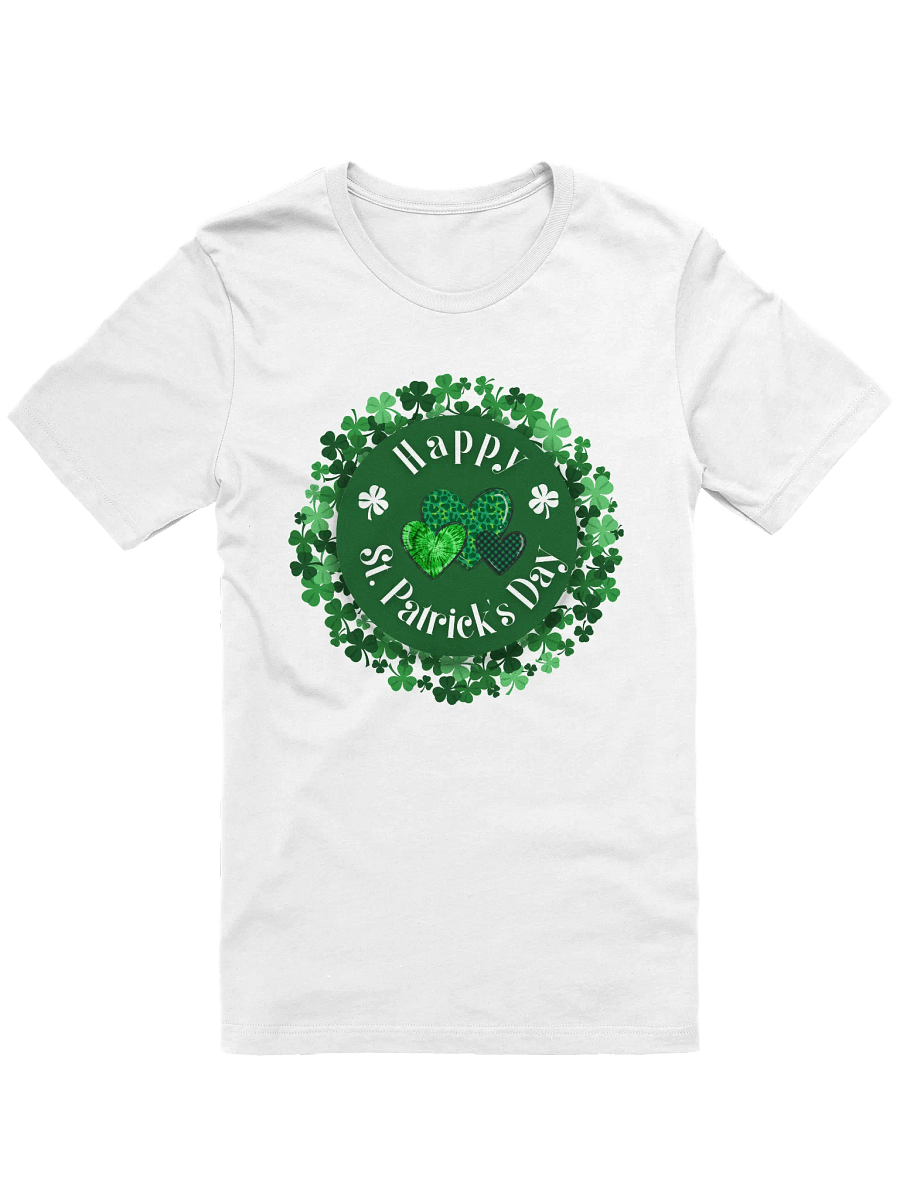Happy St. Patrick's Day Clover Design T-Shirt product image (1)