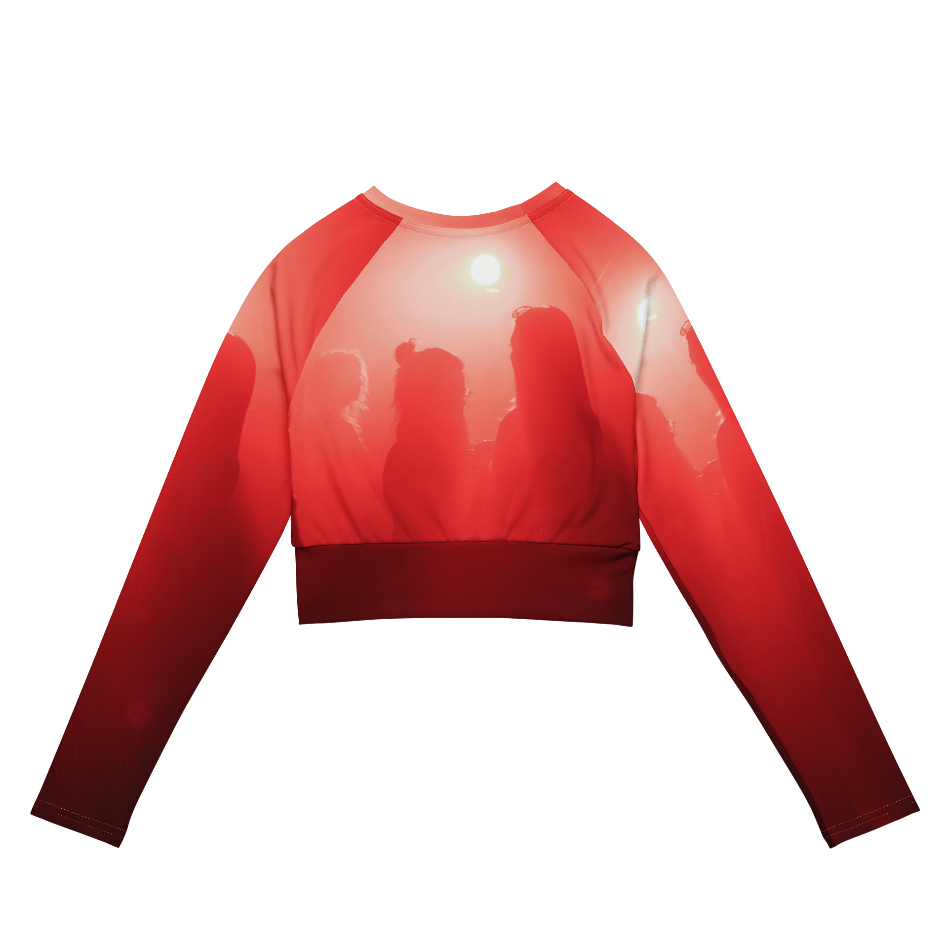 'Girls Are Down' Eco All-Over Print Crop Top product image (7)