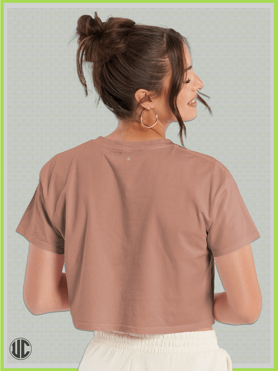 Crop Top | Cocoa Beach Original Crop Top Skater T-Shirt product image (18)
