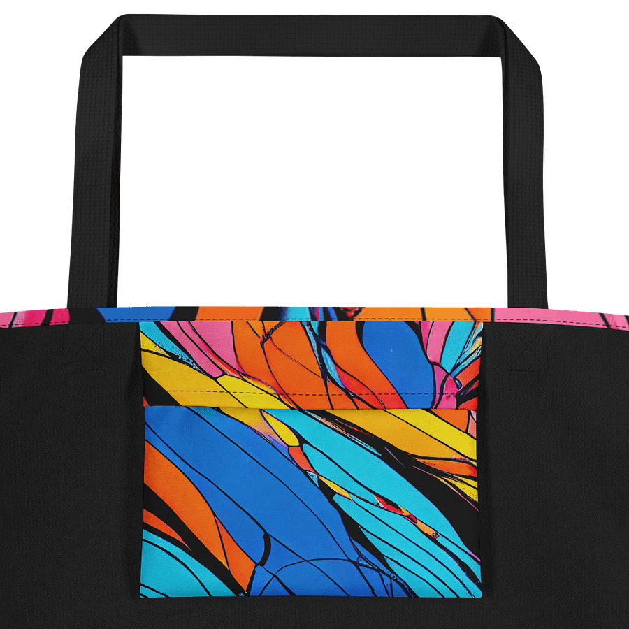 Vibrant Swirls All-Over Tote Bag product image (2)