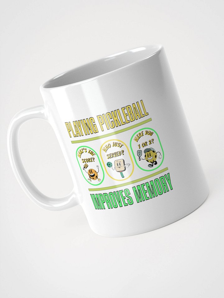 Playing Pickleball Improves Memory Boosting Mug product image (2)