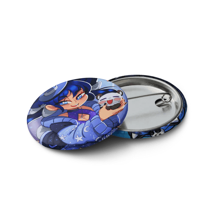 Whimsical Moonlit Friends Pin Button Set product image (3)