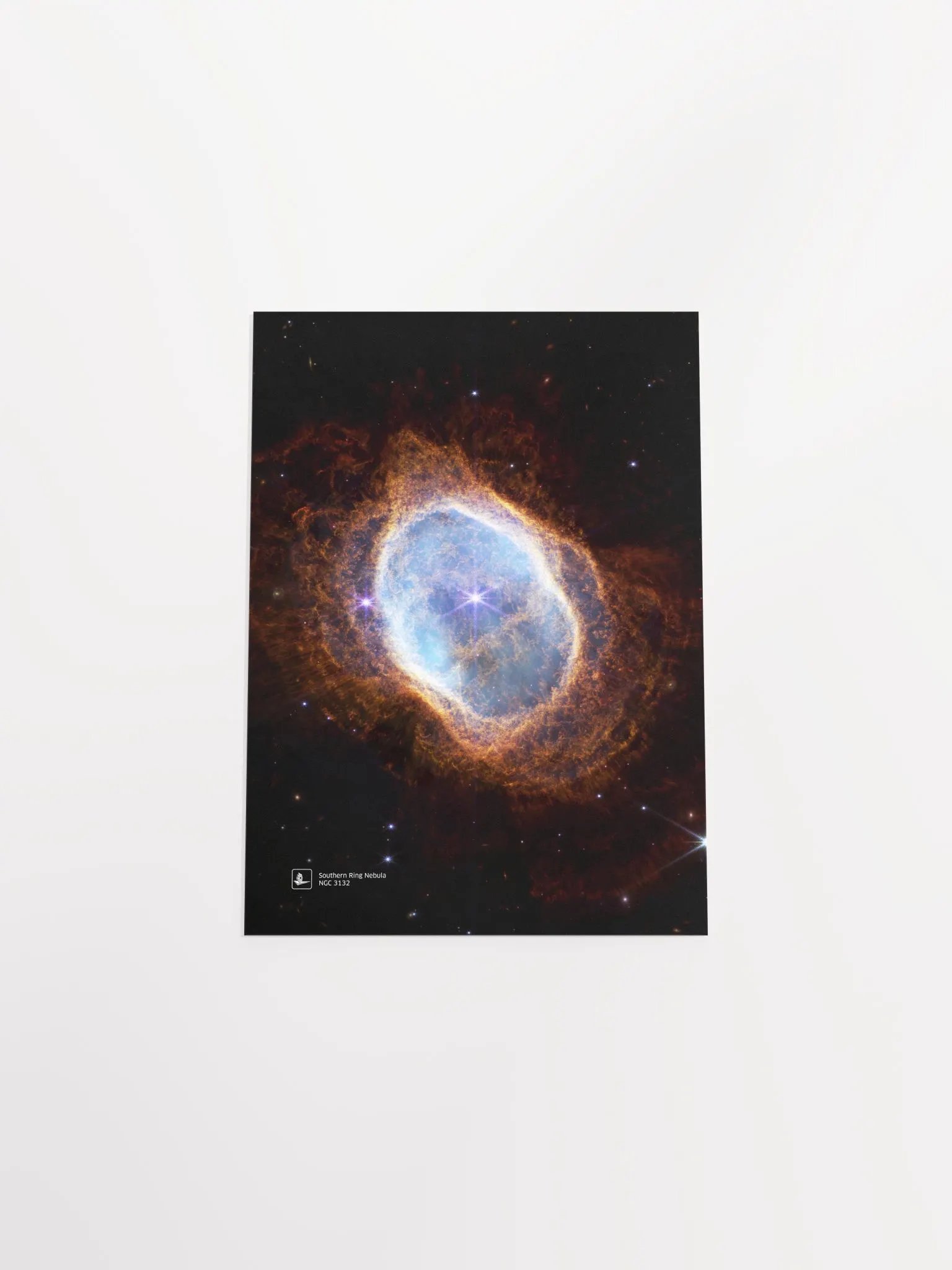 Southern Ring Nebula, NGC 3132 (James Webb/JWST) — space poster, science poster product image (11)