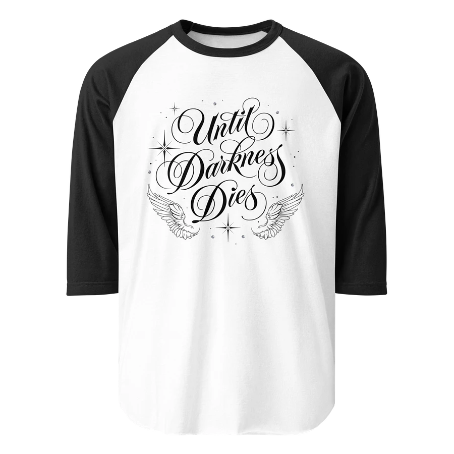 Until Darkness Dies (wings design) Fine Jersey Raglan Tee product image (31)