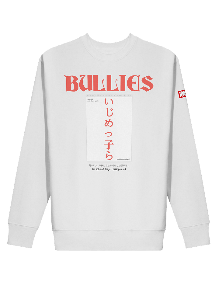 BULLIES WHITE CREWNECK product image (2)
