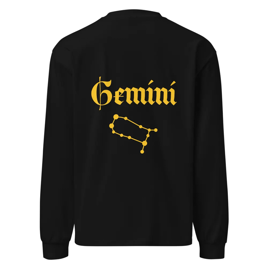Symmetrical Gemini Unisex Long Sleeve Shirt product image (19)