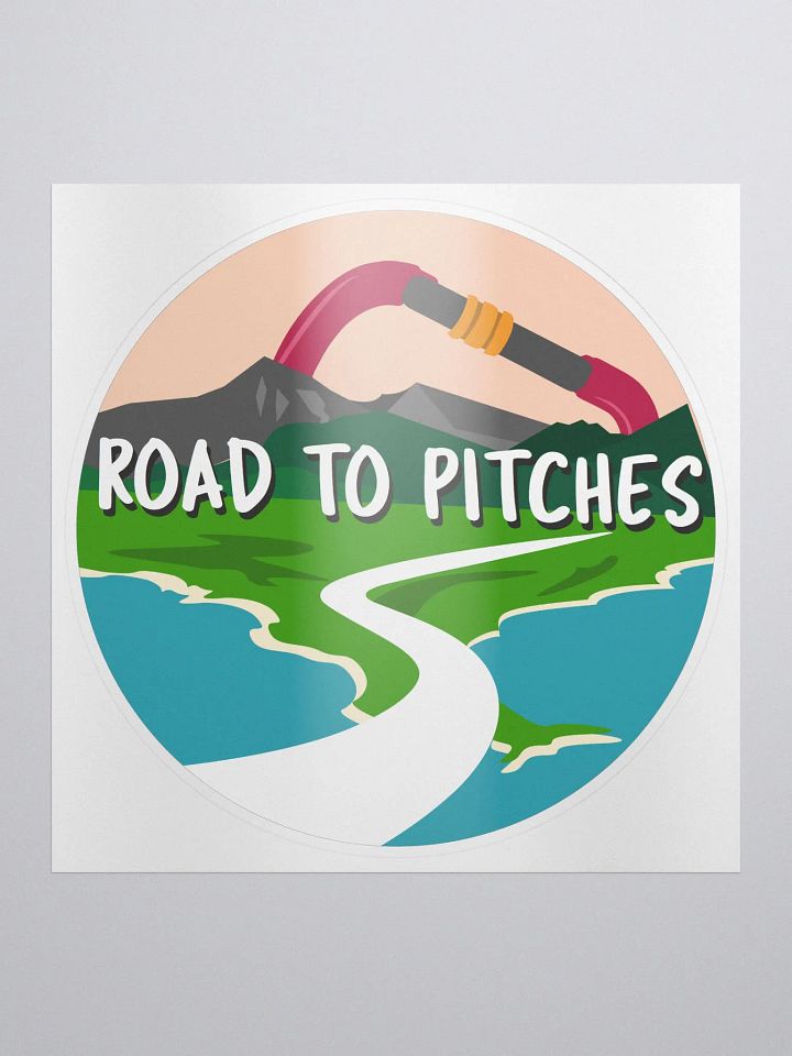 Road to Pitches sticker. product image (1)