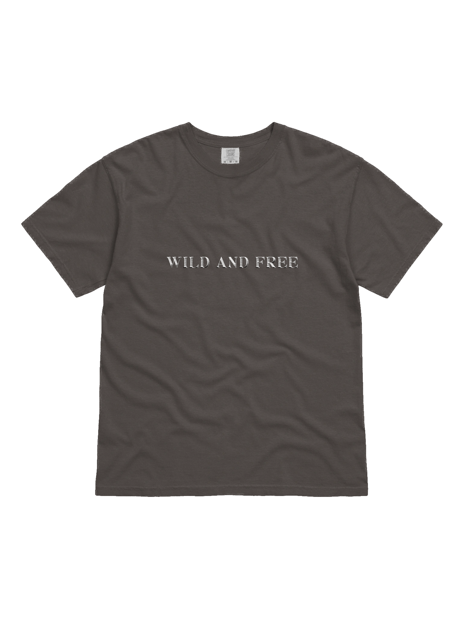 Embroidered Wild And Free Unisex Tee product image (1)