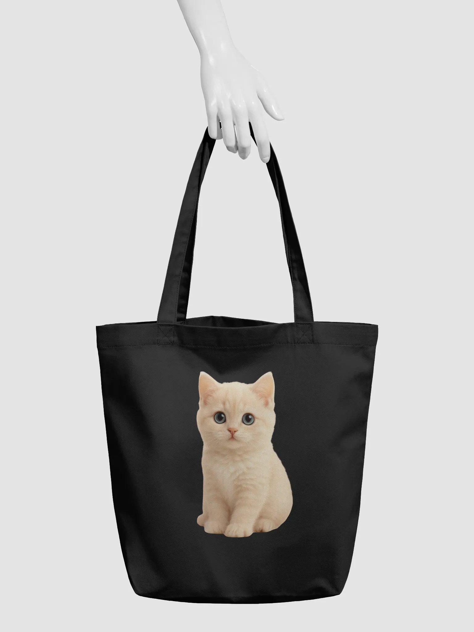 Cute Cat Bag Black product image (3)