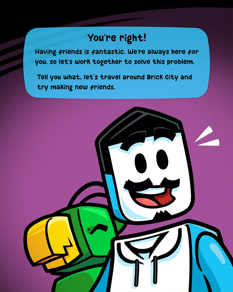 Pro Gamer's Guide to Making Friends Children's Book product image (4)